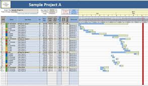 project planner work task time manager gantt chart excel