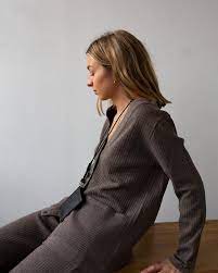 Sunspel On Instagram Brittany Bathgate Wearing Our Merino Wool Milano Rib Set For Campbell Cole Photography By Jordan Bunker Available Now In Our Black Frid