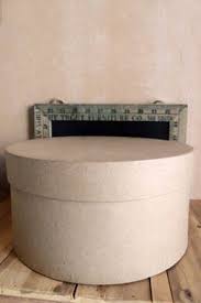 Paper Mache Hat Box 10x5 Round Wholesale Crafts Hat Box Wholesale Boxes