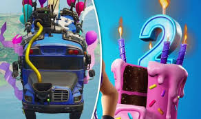 Подпишитесь, чтобы загрузить fortnite battle royale battle bus. Fortnite Birthday Cake Map Locations Revealed Dance In Front Of Cakes Challenge Solved Gaming Entertainment Express Co Uk