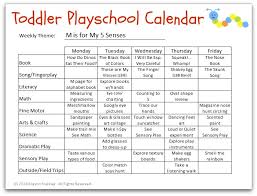 Toddler Playschool M Is For My 5 Senses Free Printable Do Play Learn