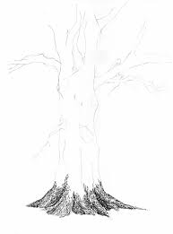 If you find it hard to draw a tree with a pen, you can always start with a pencil. Tree Pen And Ink Drawing Steps
