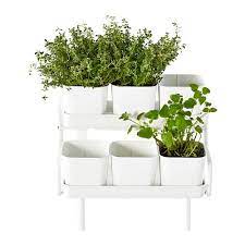 New ikea antipod kitchen pot rack hanging holder with 18 hooks black 15 x 30. Producten Ikea Plants Herb Garden In Kitchen Potted Plants