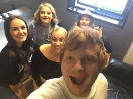 Ed Sheeran fan whose mum died following a battle with cancer sings to the  superstar backstage at his gig