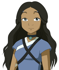 I think it's gorgeous and all but why is aang dressed like it was winter and katara like it was summer? Katara Bing Images Katara Avatar Aang