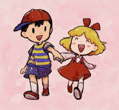 Ness And Tracy Earthbound Ness And Lucas Mother Games Mother Art