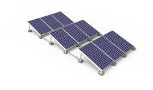 Non-penetrating Ballast Solar Racking,Vertical Installed ...