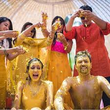 30 Best Haldi Photos From Indian Weddings You Cannot Miss Haldi Ceremony Wedding Procession Indian Wedding Pictures