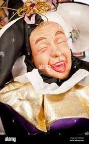 Scaramouche musical jack-in-the-box Stock Photo