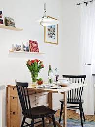 Yes You Can Fit A Dining Room Into Your Small Space Dining Room Small Small Kitchen Decor Small Room Design