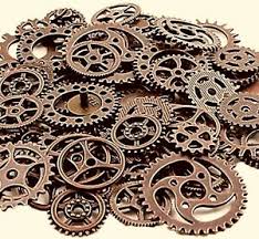 William widdop wall clock with moving cogs & mirror face. Steampunk Gears Products For Sale Ebay
