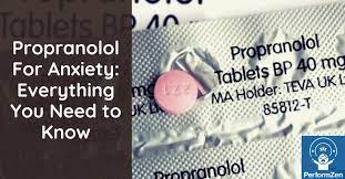 Propranolol For Anxiety How Propranolol Helps Performers