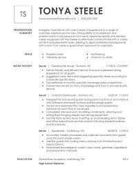 Resume Example For Server Luxury Unfor Table Restaurant Server Resume Examples To Stand Of 31 Fresh Re Good Resume Examples Resume Examples Job Resume Examples