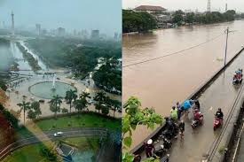 Saat mengendarai mobil terpaksa harus menerobos genangan air, sebaiknya mengetahui teknik dan juga batas amannya. Banjir Jakarta Severely Flooded Again Following Heavy Rainfall Coconuts Jakarta