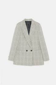 Image 8 Of Checkered Double Breasted Blazer From Zara Frauen Anzug Modestil Blazer