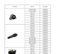 Chaosheng Catalog - Partes de Borracha Carro e Vanz | PDF