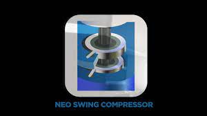 Daikin's Patented Neo Swing Compressor - YouTube