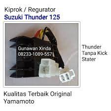 Check spelling or type a new query. Suzuki Thunder 125 Regulator Old Kiprok Thunder Without Crank Without Kick Stater Shopee Philippines