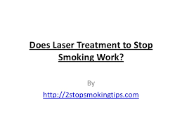 Does Laser Treatment To Stop Smoking Work
