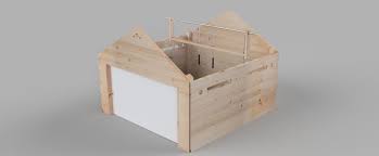 Option Tor Mahroboter Garage Holz Fur Ihren Mahroboter Staket