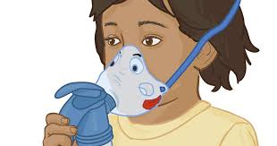 Asthma Using A Nebulizer And Compressor