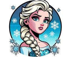 Princess Elsa Png Clipart, Frozen Princess, Elsa Shirt Design, Frozen  Characters, Instant Download