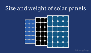 2019 Average Solar Panel Size And Weight Energysage