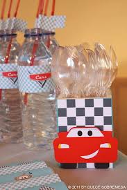 Disney Pixar S Cars 3rd Birthday Party Lighting Mcqueen Party Kara S Party Ideas Cars Birthday Party Disney Disney Cars Party Cars Birthday Parties