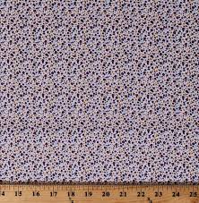 Affordable and search from millions of royalty free images floral pattern stock photos and images. Cotton Tiny Flowers Purple Yellow Small Scale Floral On White Anise S Floral Cotton Fabric Print By The Yard R H 9003 5c 3