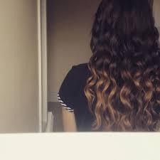 Light brown to dark blonde hair is a perfect canvas for some light ombre art. Hair Image 2652939 On Favim Com