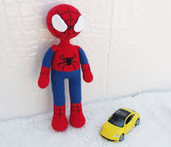 Amigurumi Spiderman Orumcek Adam Yapimi Goruntuler Ile Orumcek Adam Orumcek Amigurumi