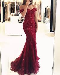Burgundy Prom Dresses Mermaid Evening Dress Lace Evening Gowns Elegant Prom Dresses Prom Dresses 2017 Elegant Prom Dresses Burgundy Prom Dress Mermaid Prom Dresses Lace
