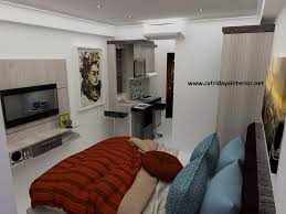 7 ide desain apartemen kecil dan keren. Cv Tridaya Interior Design Interior Apartemen Green Signature Studio Minimalis