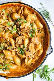 5 Star Vegetarian Stroganoff Recipe With Mushrooms Just Easy Recipes Recipe Vegetarian Stroganoff Tasty Vegetarian Recipes Mushroom Recipes