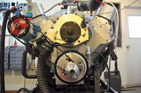 Wally Becker 510 MR-1A Pontiac Pump Gas Engine