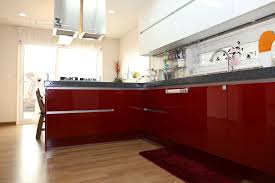 Modern kitchen cabinets are the key to creating a contemporary interior design. Using Red Kitchen Cabinets In A Contemporary Kitchen Homematas