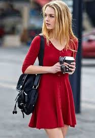 Cute And Simple Red Dress That We Can Wear On Valentines Day Stylish Red Dress Fashion Classic Bodycon Dress