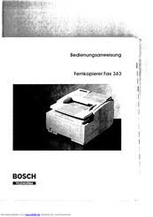 Choose one of the enlisted appliances to see all available service manuals. Bosch Telenorma Fax 363 Handbucher Manualslib