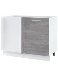 Sélection.etagère d'angle de cuisine en formica de couleur marron des années 70. Meuble D Angle Bas 1 Porte L 105 Cm