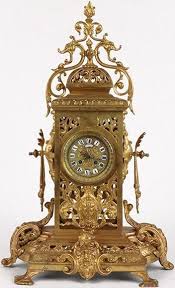 Maison H Riondet Clock Antique Clocks Mantle Clock