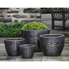 From hand tools to mowers and everything in between. Hyphen Ice Black Ceramic Pottery Planters Kinsey Garden Decor