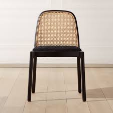 Nadia Cane Chair Reviews Cb2 Black Dining Chairs Cane Chair Dining Chairs