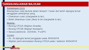 Pemerintah indonesia telah memberlakukan mekanisme baru untuk menentukan upah minimum, yang tertuang dalam peraturan pemerintah (pp) no. Tanggungjawab Majikan Lembaga Hasil Dalam Negeri Malaysia Tanggungjawab