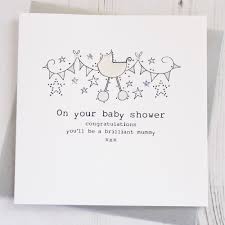 They can brighten up their parents' lives and bring them happiness. Handmade Baby Shower Card