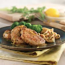 Pork Medallions With Lemon Garlic Sauce Recipe Good And Good For You Challenge From Addapinch Pork Tenderloin Medallions Garlic Sauce Recipe Pork Medallions