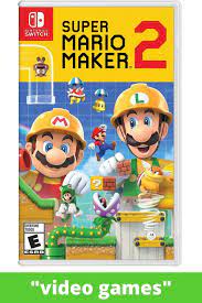 Super Mario Maker 2 Nintendo Switch Video Nintendo Switch Super Mario Super Mario Maker 2 Nintendo Switch Games