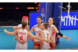 Filenin sultanları milletler ligi'nde hollanda'yla karşı karşıya gelecek. Turkiye A Milli Kadin Voleybol Takimi Son Olimpiyat Sampiyonu Cin I 3 0 Maglup Etti Ekmek Ve Gul
