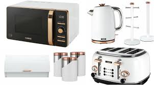 Rose Gold Microwave Kettle And Toaster Tower Set Of Rose Gold And White  Kitchen Set Desertcart Bolivia