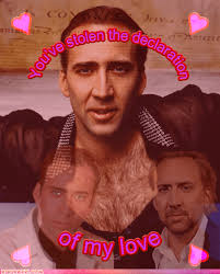 Holiday greeting and invitation cards. Another Nicolas Cage Valentine S Day Card Pop Culture Funny Celebrity Pictures