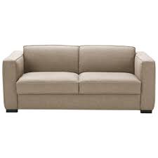 Songmics poltrone a dondolo prezzo amazon blink project. Divano Letto 3 Posti Beige Materasso 14 Cm Berlin Maisons Du Monde